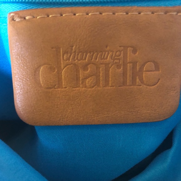 Charming Charlie Straw Tote Bag - Picture 3 of 3